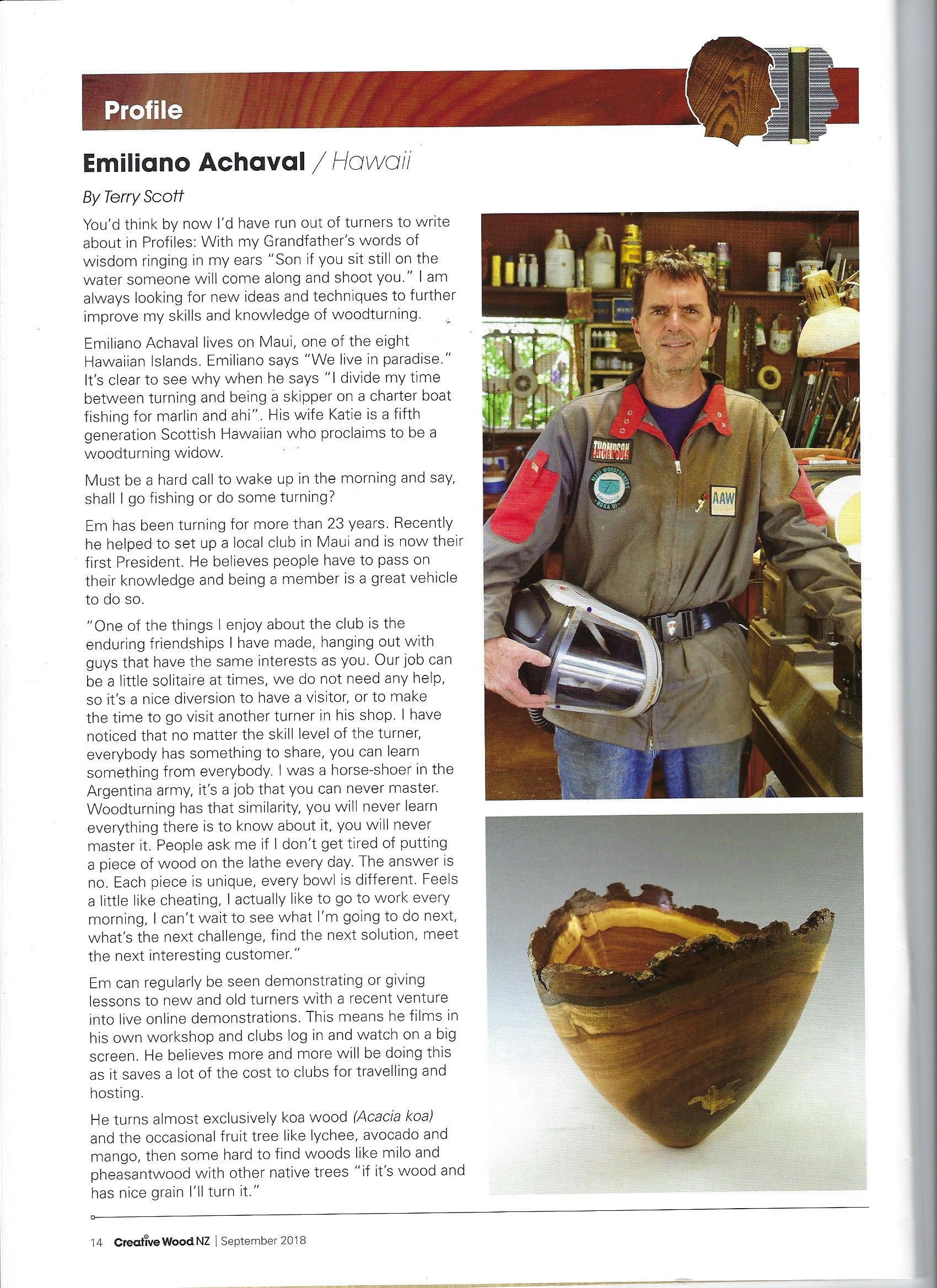  New Zealand featured artist article 