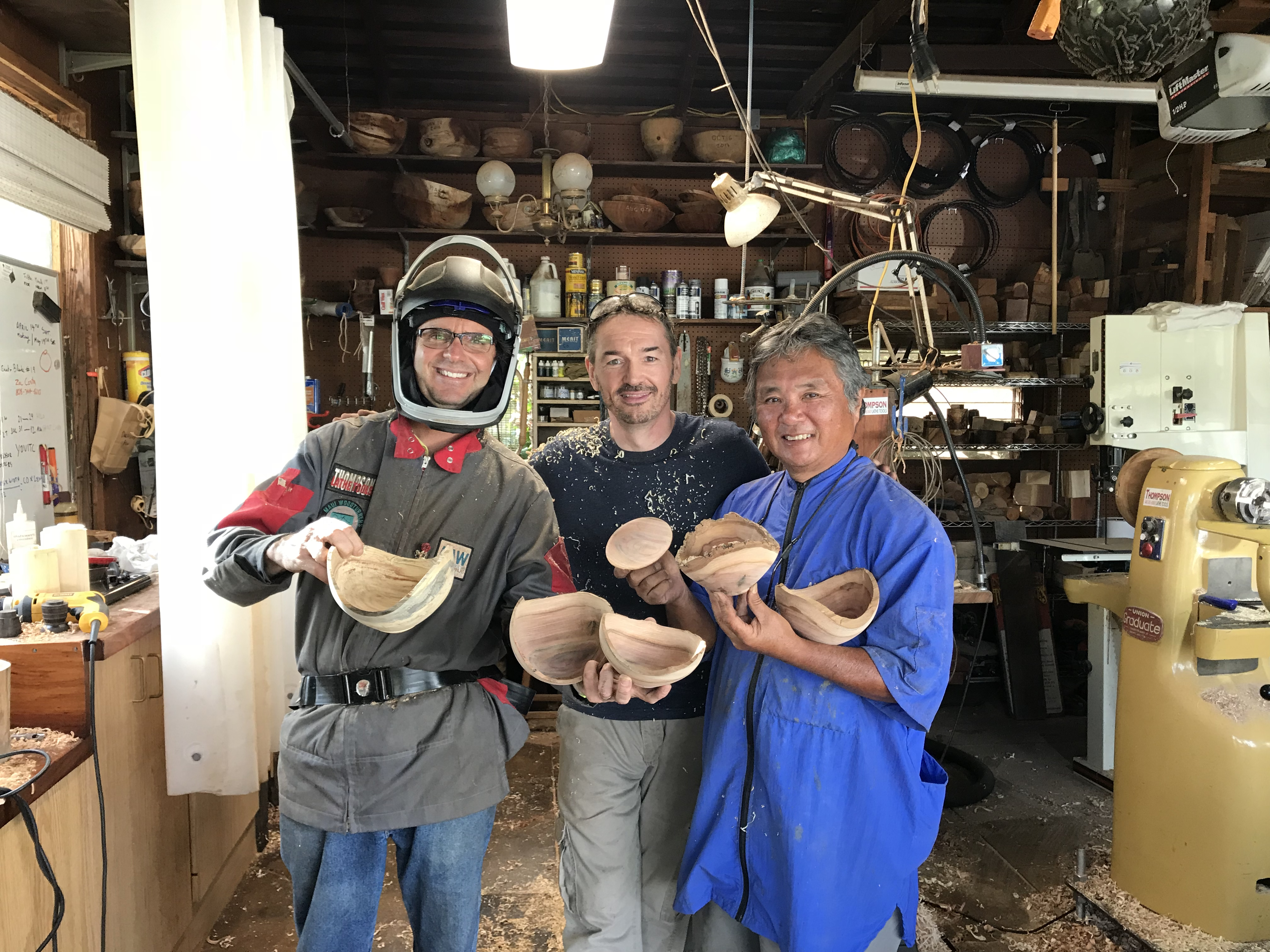  What a great week with Stuart! Wayne Omura on the right. 